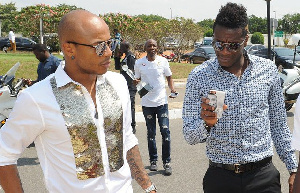 Asamoah Gyan & Andre Ayew