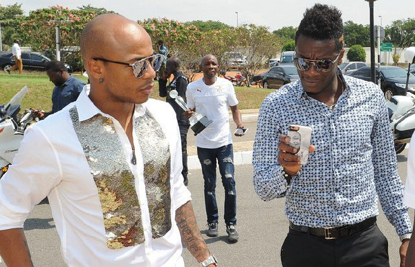 Asamoah Gyan & Andre Ayew