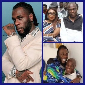 Burna Boy and dad