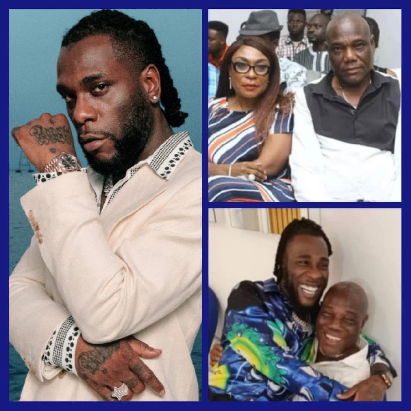 Burna Boy and dad