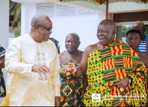 Mr. Mahama denied allegations linking him to an attack on the Asantehene’s convoy