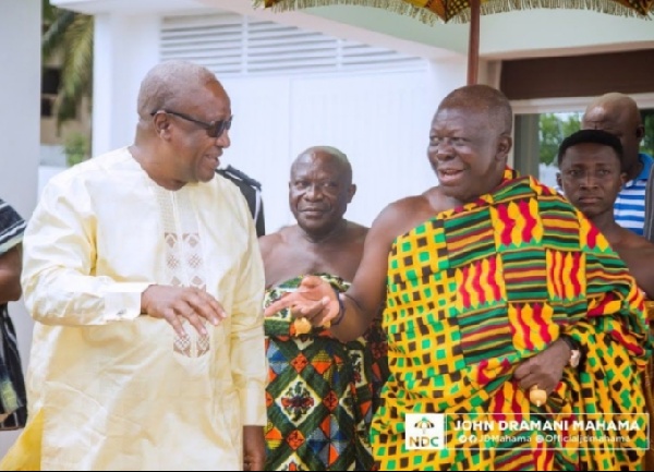 Mr. Mahama denied allegations linking him to an attack on the Asantehene’s convoy