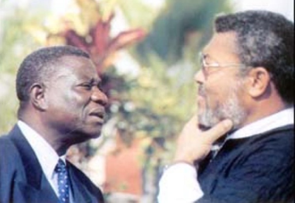 Former President Mills and J.J. Rawlings