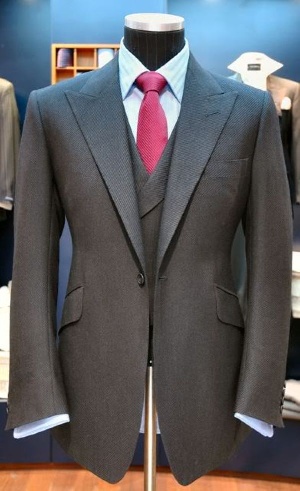 One Botton Suit