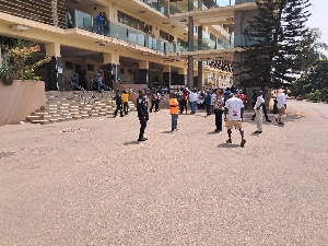The group stormed the NSA offices at Baba Yara Sports Stadium