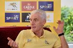 South Africa head Coach Hugo Broos