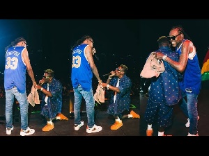 Shatta Wale and Vybz Kartel