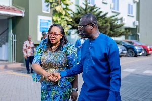 Azure criticized Ocloo’s first official action of meeting with Zoomlion CEO