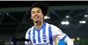 Kaoru Mitoma's sixth league goal this season set Brighton on their way