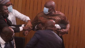 Nana Ohene Ntow referenced past incidents, like MPs chewing ballot papers, where no action
