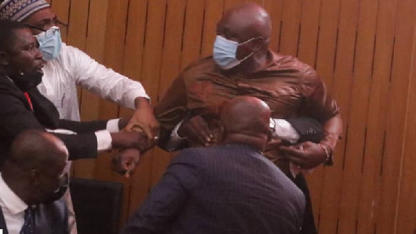 Nana Ohene Ntow referenced past incidents, like MPs chewing ballot papers, where no action