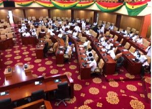 The NPP caucus reclaimed the right-hand side of the Speaker