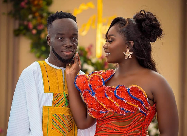Akwaboah with his wife
