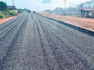 The completion of one side of the road comes as a welcome development