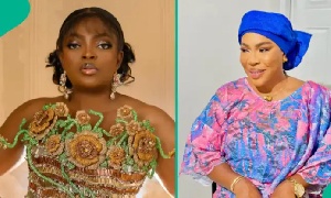 Funke Akindele and Faithia Williams
