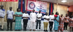 Executives of Health Services Workers Union, Ashanti Region