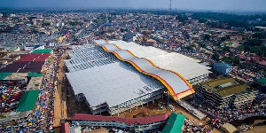 The Kejetia Market in Kumasi, Ashanti Region