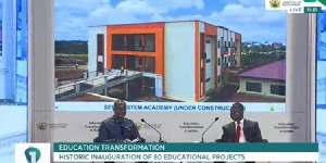 Dr. Adutwum emphasized the importance of modern infrastructure for achieving academic excellence