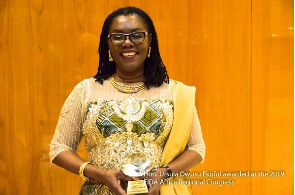 Ursula Owusu-Ekuful, Minister for Communications and Digitalisation