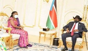 Amma A. Twum-Amoah, President of South Sudan and others
