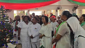 The NDC has vowed to resist any moves to alter the declared results