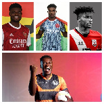 Thomas Partey, Mohammed Kudus, Mohammed Salisu and striker, Asamoah Gyan