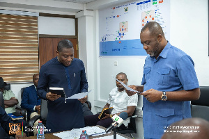 Herbert Krapa was appointed at ECG board chair after Keli Gadzepko resigned