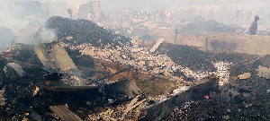 Katamanto market fire