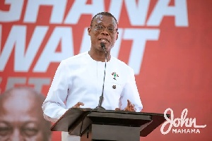 Fifi Fiavi Kwetey, General Secretary for NDC