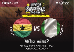 Ghana will host Nigeria on December 23