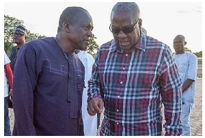 Bagbin commended Mahama's contributions to the nation