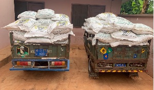 NIB officials impounded the truck and tricycles