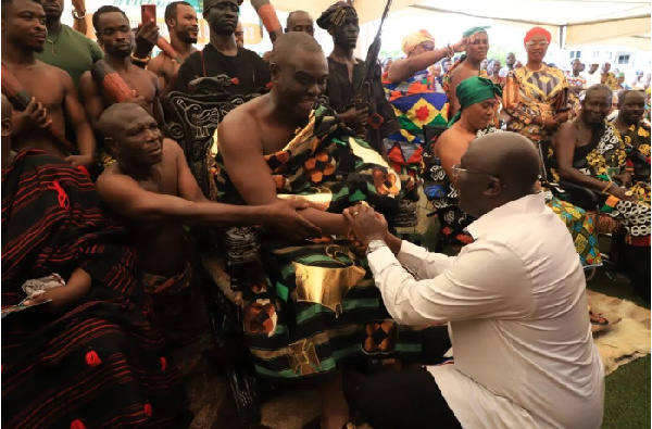 Dormaahene voiced support for Bawumia’s campaign