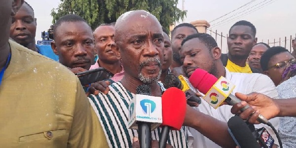 Following last week’s chaotic election, security was tightened at the Prempeh Assembly Hall
