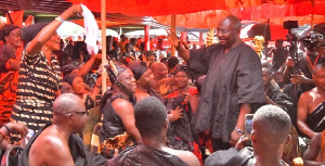 Dr. Mahamudu Bawumia, led a high-profile NPP delegation to Ejisu