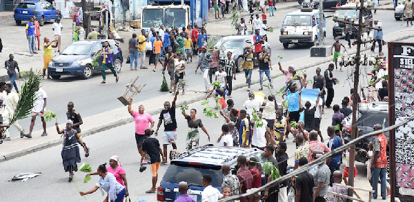 Despite the unrest, some areas have lifted curfews as tensions ease