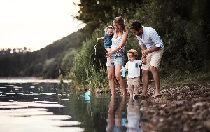 Family on  Vacation