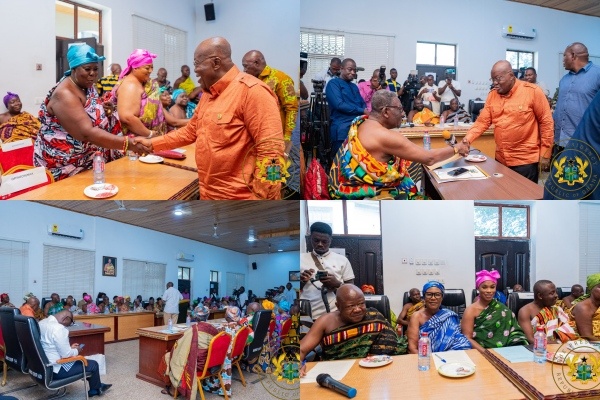 The visit included an audience with Otumfuo Osei Tutu II at Manhyia Palace