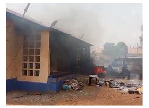 Angry youth stormed the local police station, freeing suspects on remand