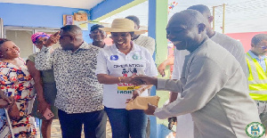 Hon Elizabeth Sackey contributed an undisclosed sum towards the medical costs