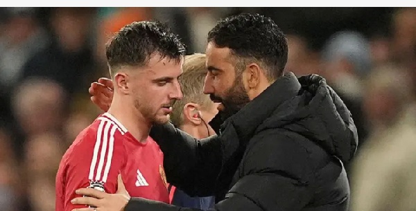 Mason Mount and Ruben Amorim