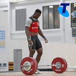 Christian Amoah won three medals at the African Games