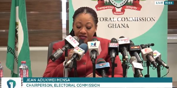 Jean Mensa, Chairperson for Electoral Commission