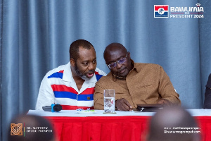 Dr. Mahamudu Bawumia and his running mate