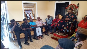 The meeting, held at the Chief’s palace, included political leaders, security agencies