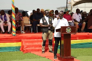 The Vice President of the Republic of Ghana, H.E Dr. Alhaji Mahamudu Bawumia