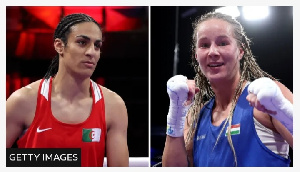 Khelif is scheduled to fight Hungary's Hamori on Saturday