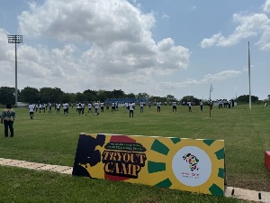 Top NFL players guided participants through drills