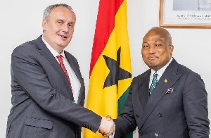 The discussions, held in Accra, focused on key areas including defence, security