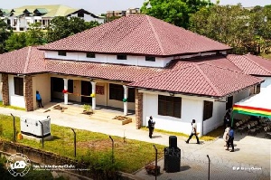 Larbi is accused of breaking into the facility at Kaneshie